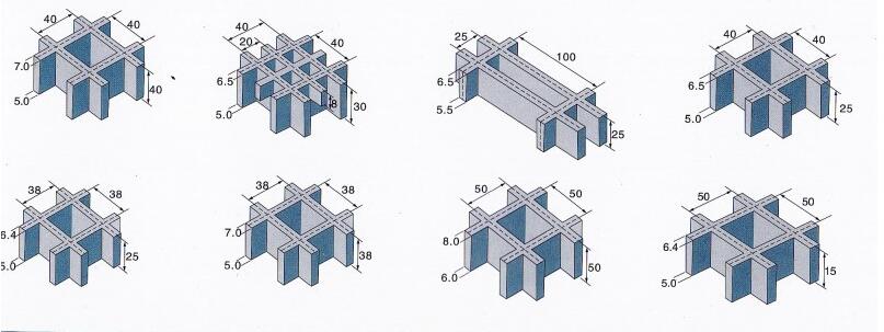 玻璃鋼格柵常見規(guī)格尺寸有哪些？